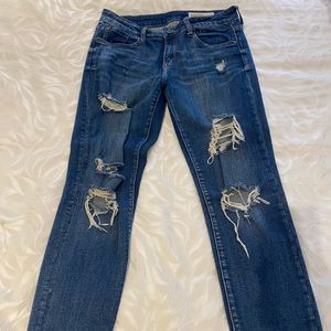 ‼️SOLD‼️Denim ripped jeans